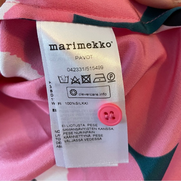 Silk Marimekko blouse - Picture 3 of 6